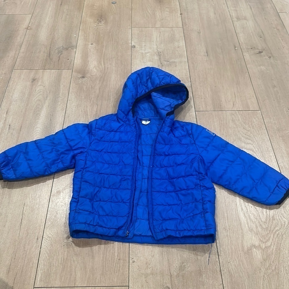 Gap blue puffer kids 2Y